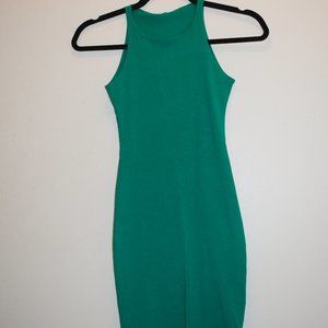 Bodycon Tank Top Green Dress